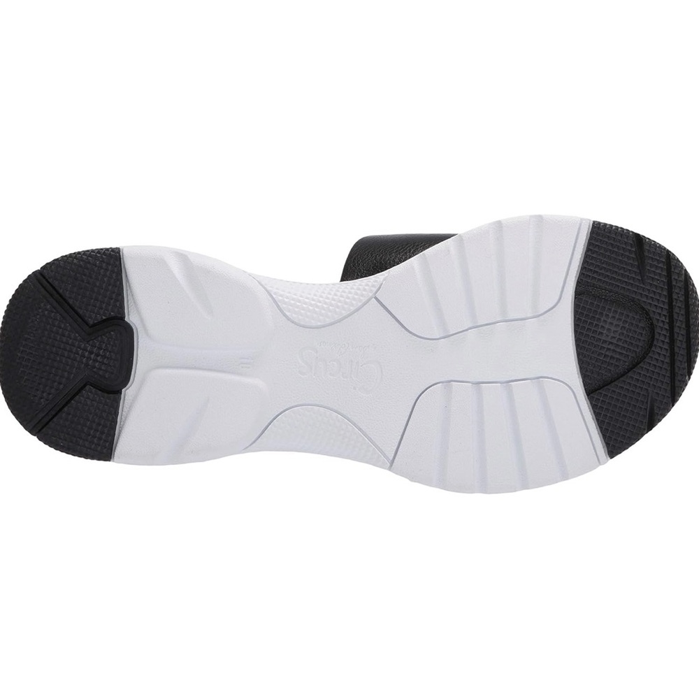 BRAND NEW Sam Edelman Circus Arial Black Leather Slide Sandal Size 7 - Picture 5 of 5